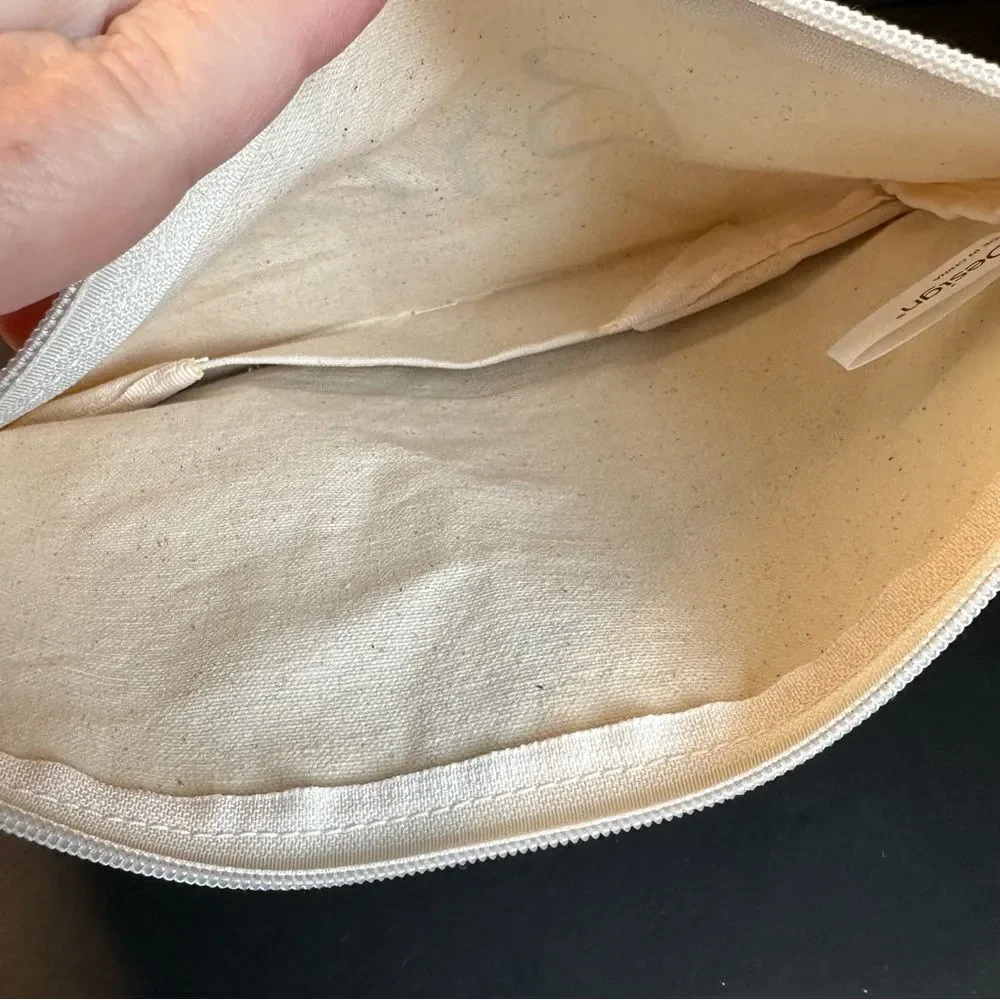 Top Design Canvas Bride Makeup Bag‎ 11x7x3.5